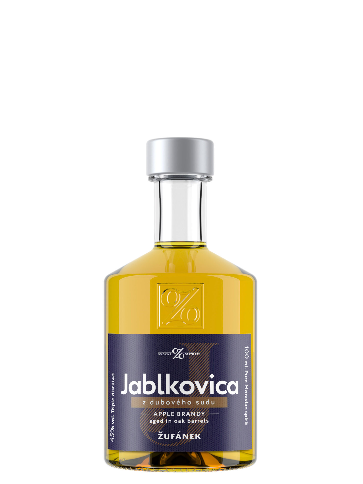 Žufánek Jablkovica z dubového sudu 45% 0,1l