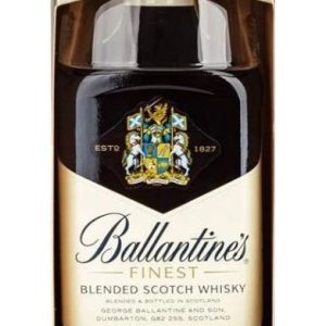 Ballantines Finest + sklenička v krabičce 0.7l