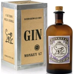 Monkey 47 batch 2019 v dřevěné krabičce 0.5l