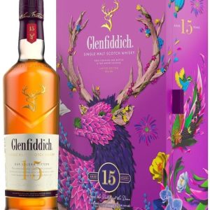 Glenfiddich 15y Raku Inoue + 2 skleničky 0.7l