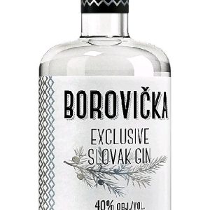 Borovička Exclusive Slovak gin Fine distillery 0.7l