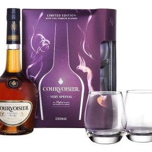 Courvoisier VS se dvěma skleničkama 0.7l