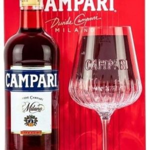 Campari Bitter se skleničkou 0.7l