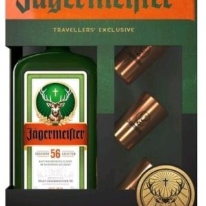 Jagermeister + kalíšky 1l