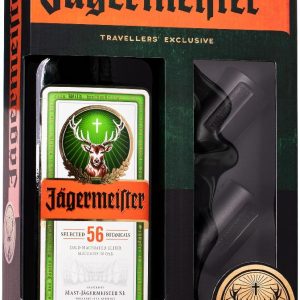 Jagermeister party box + 2x skleničky a pumpička 1.75l