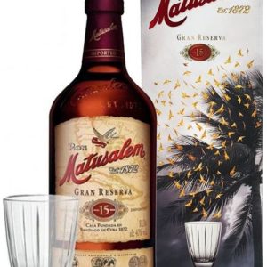 Rum Matusalem 15y + sklenička 0.7l