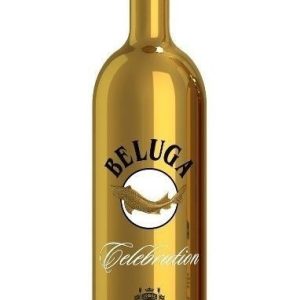 LITR Vodka Beluga Celebration GOLD holá lahev 40%1.00l