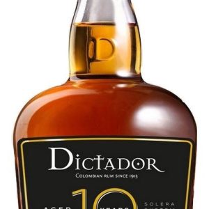 Rum Dictador 10y 40%0.70l