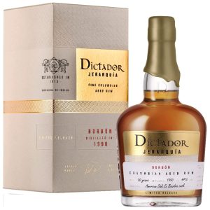 Rum Dictador Jerarquía Borbon 1990 gB 44%0.70l