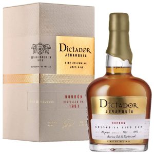 Rum Dictador Jerarquía Borbon 1981 gB 43%0.70l