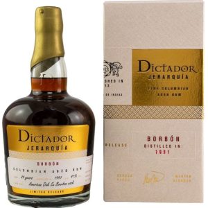 Rum Dictador Jerarquía Borbon b.2 1991 gB 41%0.70l