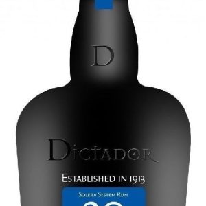 Rum Dictador 20y matná holá lahev 40%0.70l