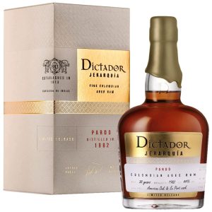 Rum Dictador Jerarquía Pardo 1982 gB 44%0.70l