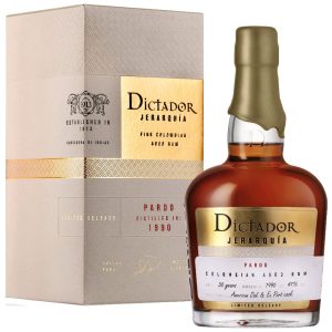 Rum Dictador Jerarquía Pardo 1990 gB 41%0.70l