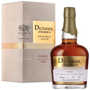 Rum Dictador Jerarquía Pardo 1991 gB 40%0.70l