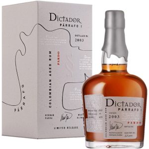 Rum Dictador Parrafo Pardo 2003 gB 40%0.70l