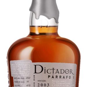 Rum Dictador Parrafo Borbon 2003 gB 41%0.70l
