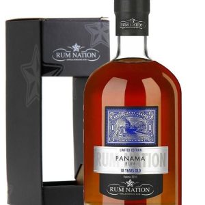 Rum Nation Panama 18y černá krabička 40%0.70l
