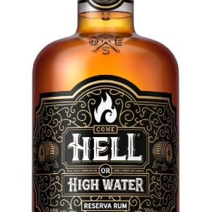 Rum Hell Or High Water Reserve holá lahev 40%0.70l