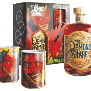 Rum Demons Share 6y + 2 plecháčky červený gB 40%0.70l