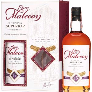 Malecon 15y +1sklo GB 40%0.70l