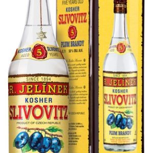 Jelínek Rudolf Slivovice Kosher bílá 5y Jelínek 0.7l