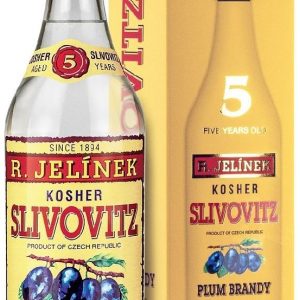 Jelínek Rudolf Slivovice Kosher zlatá 5y Jelínek 0.7l