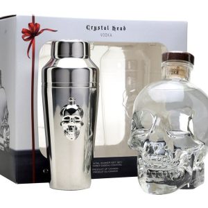 Vodka Crystal Head Original + shaker gB 40%0.70l