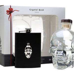 Vodka Crystal Head Original + placatka gB 40%0.70l
