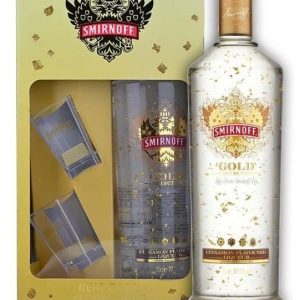 Vodka Smirnoff Gold+2sklo gB 37.5%0.70l