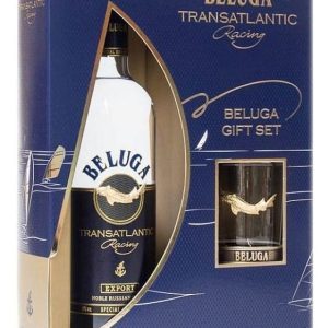 Vodka Beluga Transatlantic + 1sklo gB 40%0.70l